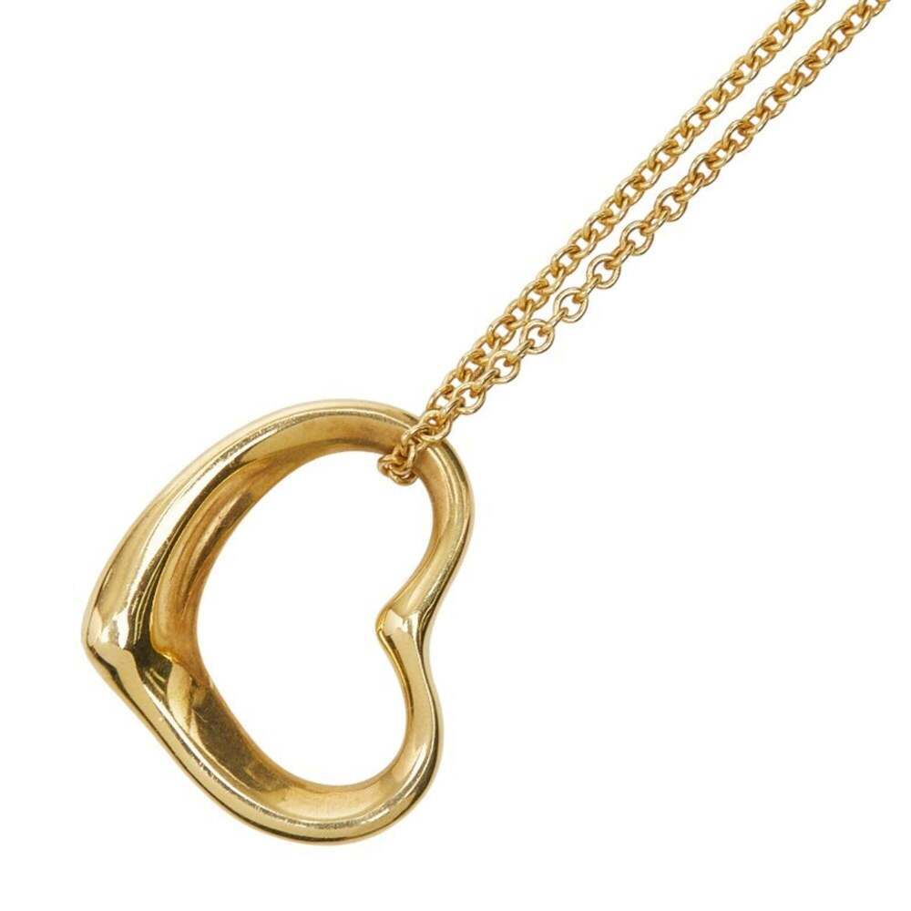 TIFFANY 18k Gold Heart Necklace